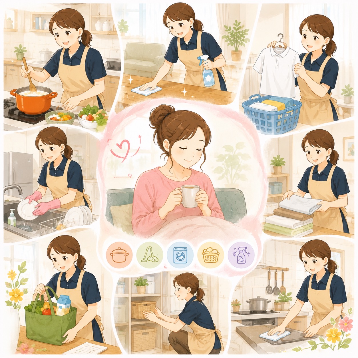 3. 家事代行サービスで快適な生活を
