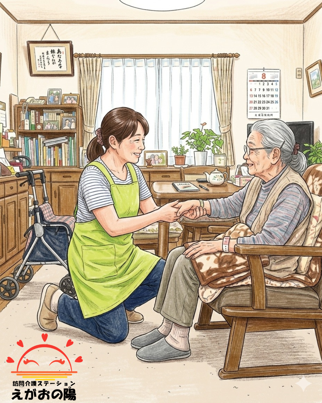 あなたの暮らしに寄り添う、ひとりひとりに合った訪問ケアを。